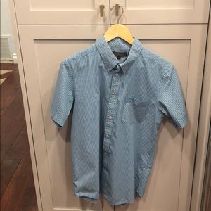 Ben Sherman shirt sleeve plaid shirt. Large